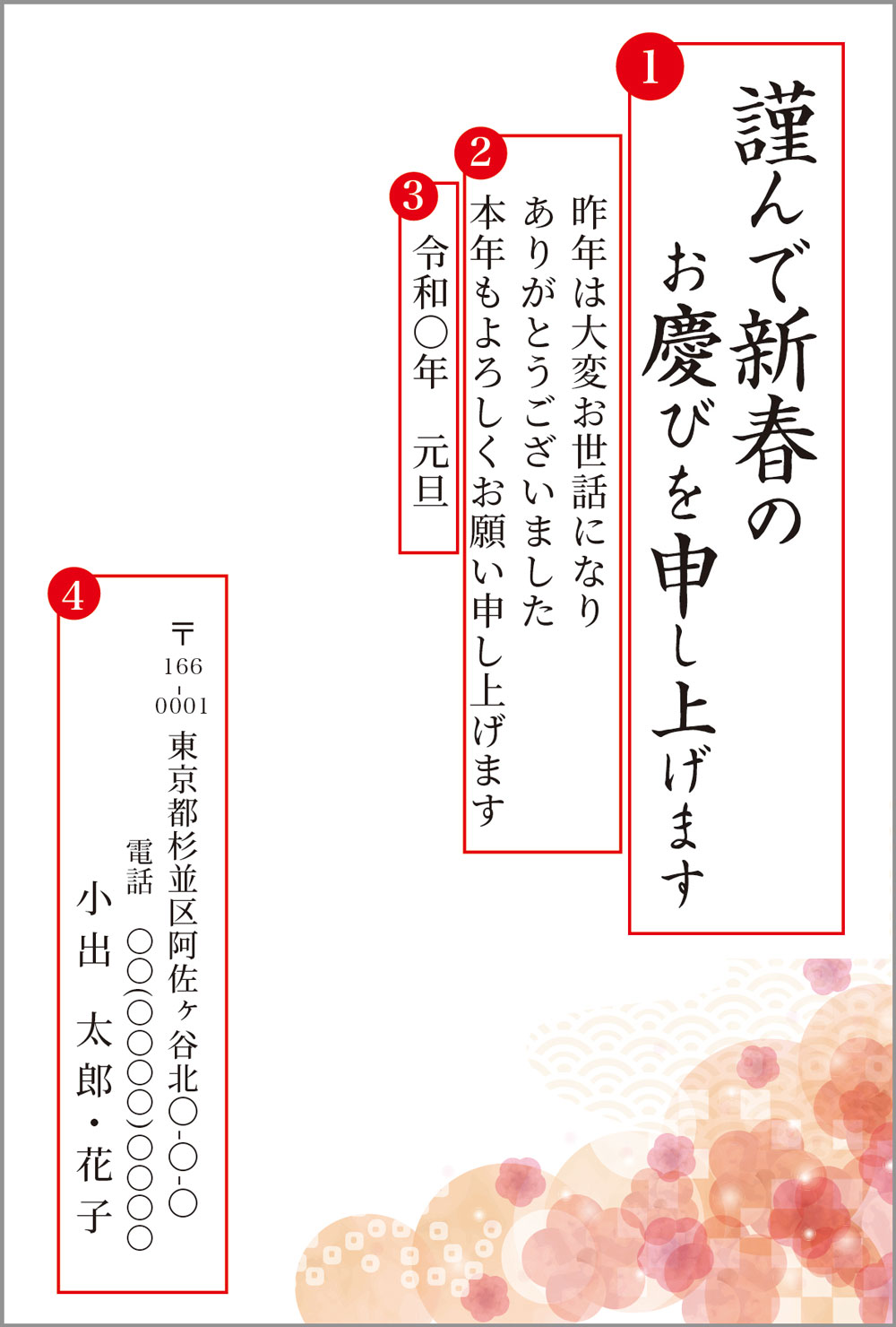 年賀状の豆知識 年賀状の書き方と注意点を解説 コイデカメラで写真プリント