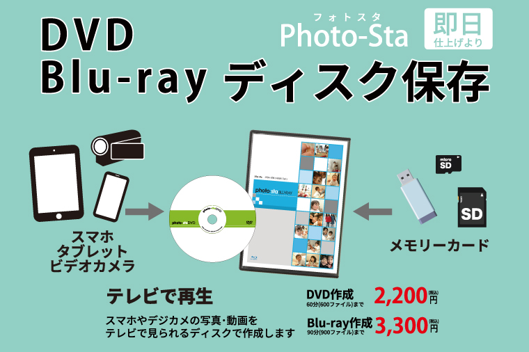 スマホの動画 結婚式用ムービーをｄｖｄに出来ます コイデカメラで写真プリント